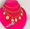 Gold Collar Charms