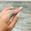 Silver Chunky Ring