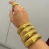 Chunky Sofias Gold Bangle