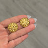 Big Gold Stud • earring