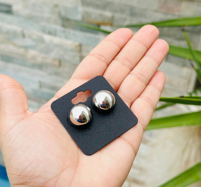 20mm Ball • Fabiola Earring • Pantallas• Silver