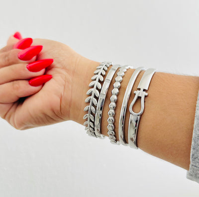 Silver Bangles