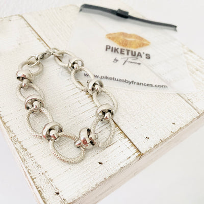 Chunky Silver Bracelet